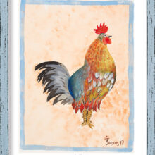 Jacques Pepin's “Hippie Cock” Retired Limited Edition Print