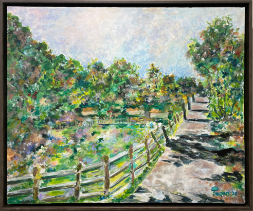 “Stamford Museum 2” Original Artwork For Sale by Chef and Artist Jacques Pepin