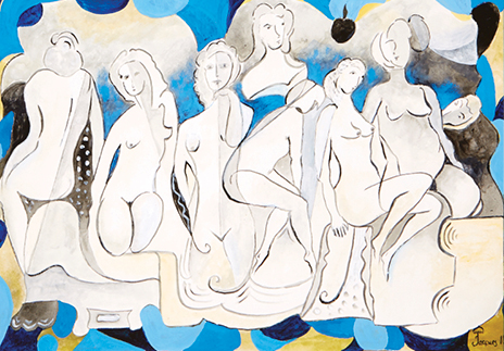 “Les Demoiselles” Gallery-Size Jacques Pepin Limited Edition Category (CSF)