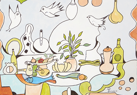 “In My Kitchen No. 2” Gallery-Size Jacques Pepin Limited Edition Category (CSF)