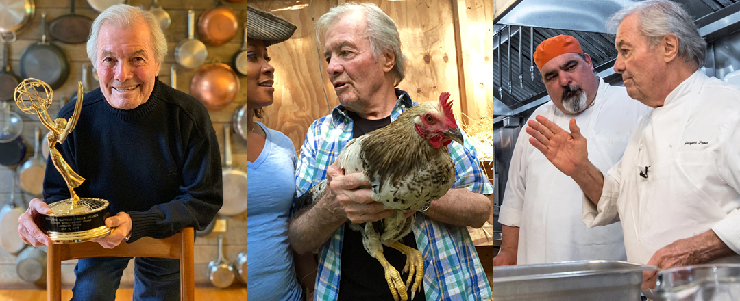 Jacques Pepin Photos: With Daytime Emmy, a Chicken and Teaching