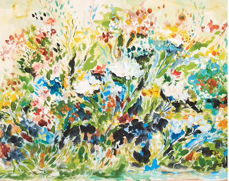 “Field of Flowers” Jacques Pepin Fine Art Giclee Print