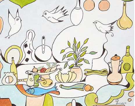 “In My Kitchen No. 2” Jacques Pepin Signed Limited Edition Print