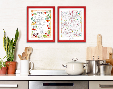 Jacques Pepin Artwork on Walls for Interior Decor