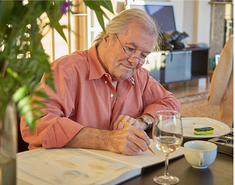 “On Cooking and Painting” A Message from Chef and Artist Jacques Pepin