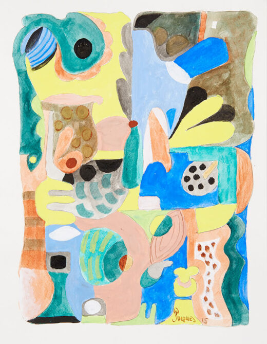 “Pot Pourri No. 2” is an original painting by chef and artist Jacques Pepin