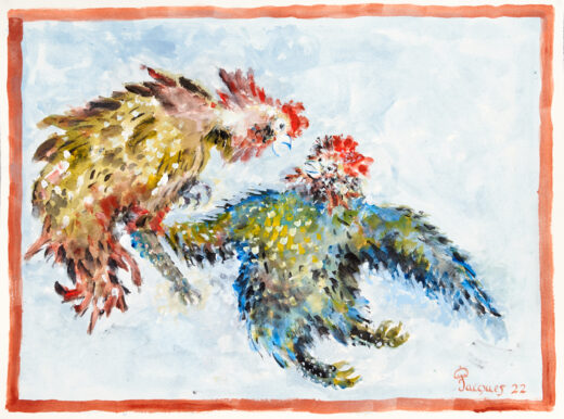 “Deadly Brawl” Original Painting (Sold)