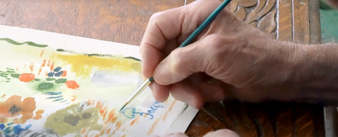 The Artistry of Jacques Pepin: “The History of His Hand-Painted Menus” Video