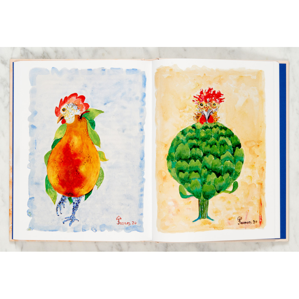A Page Spread from Jacques Pepin’s Book “Art of the Chicken”