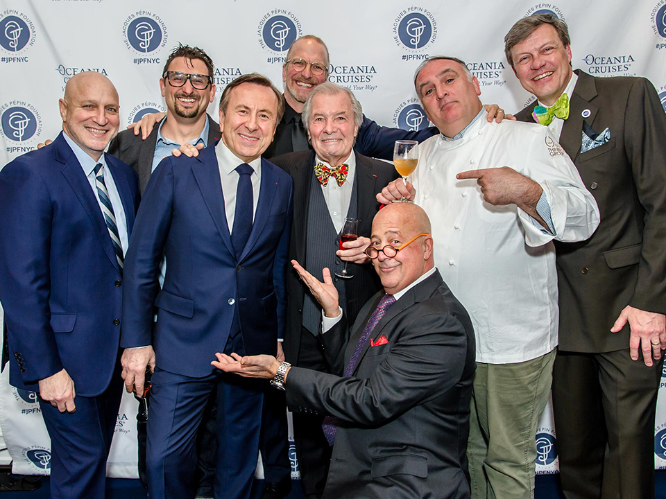 Jacques Pepin Foundation: Annual Founders’ Gala. Nobel Peace Prize Nominee, José Andres Brought to the Crows to Their Feet. The Event Raised More Than $425,000
