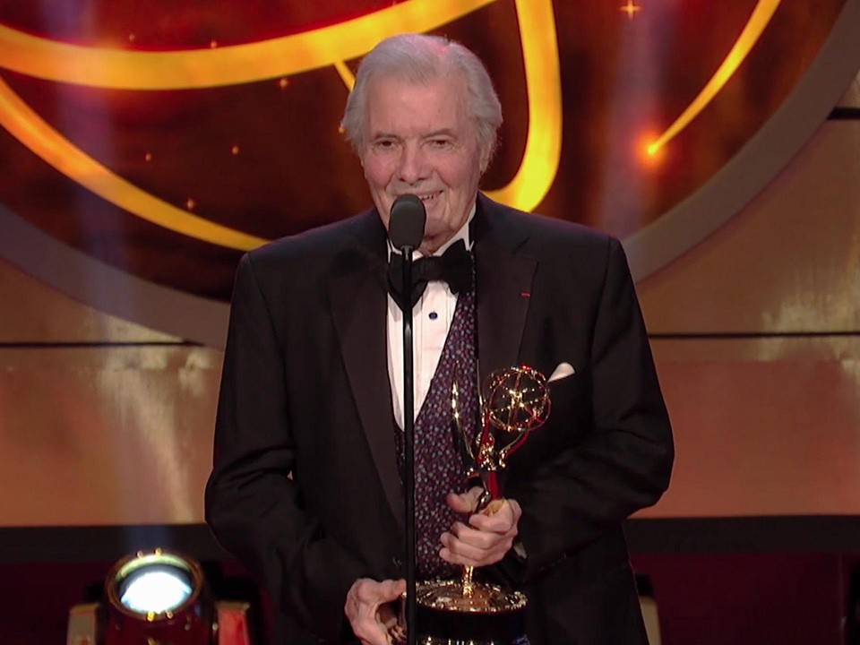 Jacques Pepin Foundation: Jacques Was Honored with a Daytime Emmy Lifetime Achievement Award