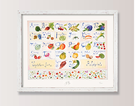 Jacques Pepin–What’s New: “Alphabet Series” Gallery-Size Signed Print