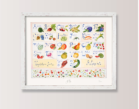 What’s New: “Full Alphabet” Signed Limited Edition Jacques Pepin Print