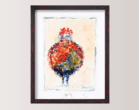 What’s New: “Imperious Rooster” Signed Limited Edition Jacques Pepin Print