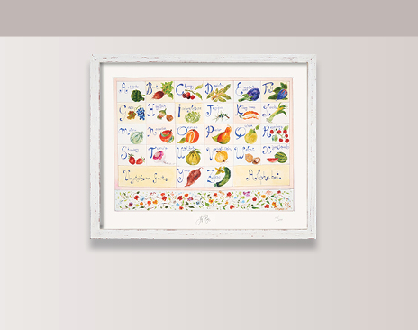 What’s New on “The Artistry of Jacques Pepin”: “Alphabet” Limited Edition Jacques Pepin Print