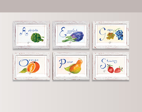 What’s New on “The Artistry of Jacques Pepin”: “Alphabet Individual Letters” Limited Edition Jacques Pepin Prints