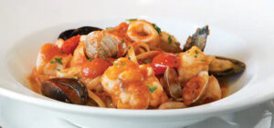 Oceania Cruises: Executive Chef Jacques Pepin’s Favorite Foods: “Linguini Cioppino” in the Toscana Dining Room