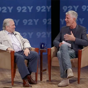 Jacques Pepin Interview with Anthony Bourdain on “The Artistry of Jacques Pepin”