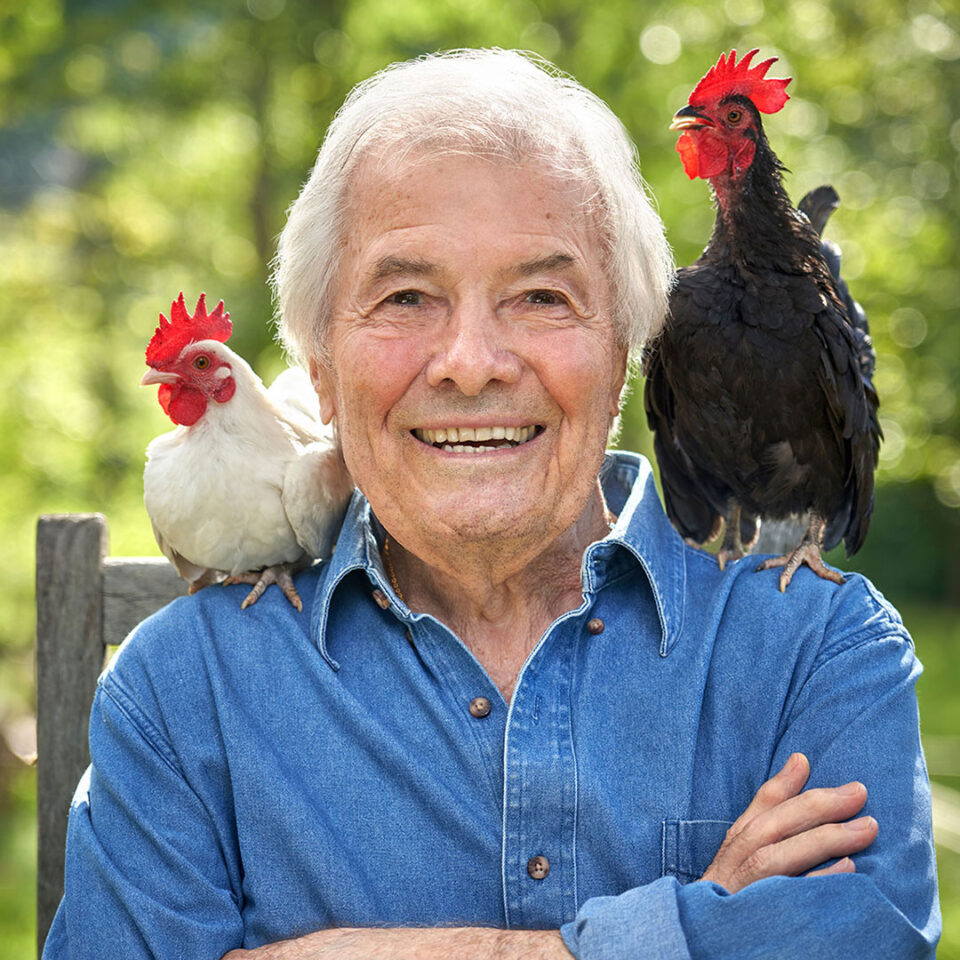 Chef, Author and Artist, Jacques Pepin with Friends