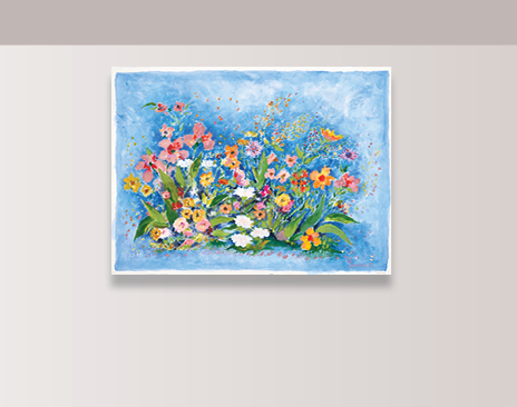 What’s New on “The Artistry of Jacques Pepin”: “Wildflowers” Original Jacques Pepin Painting