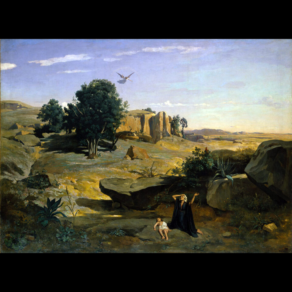 Camille Corot “Hagar in the Wilderness”