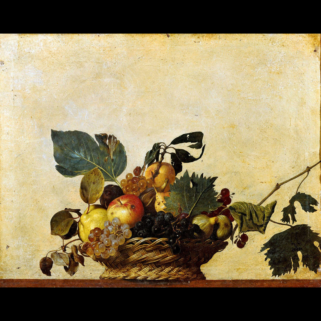 Caravaggio “A Basket of Fruit”