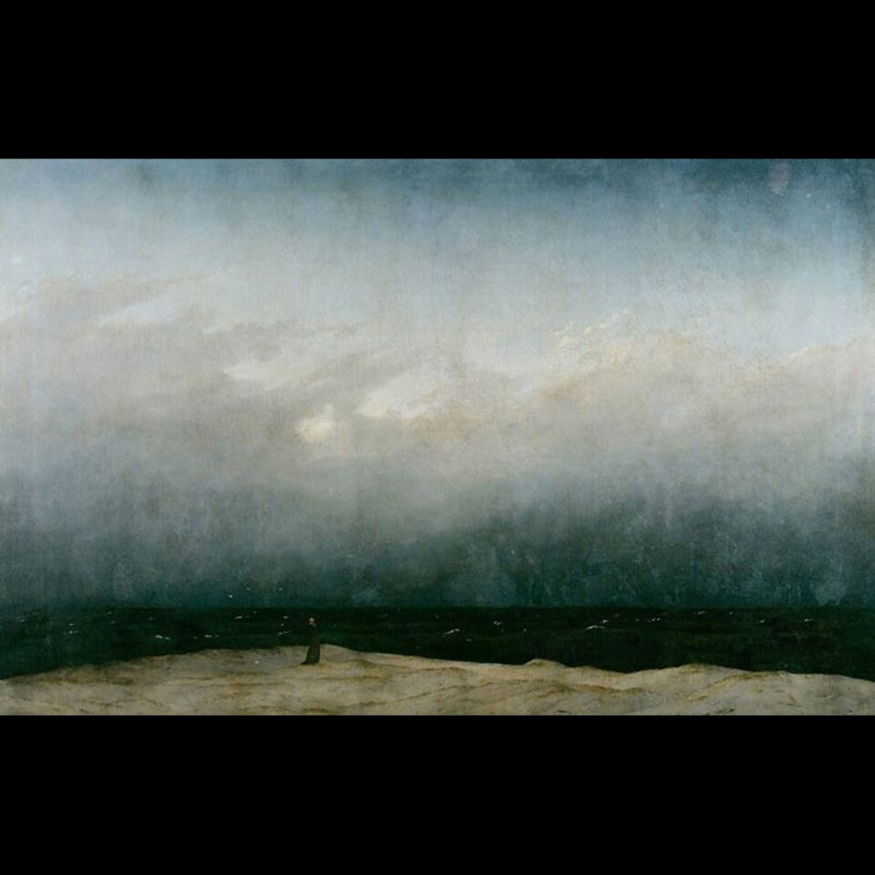 Caspar David Friedrich “The Monk by the Sea”