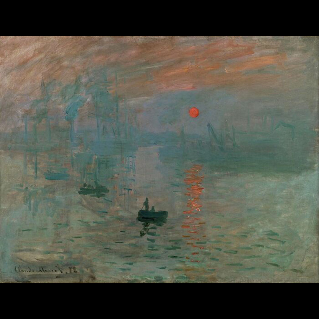 Claude Monet “Impression Sunrise”