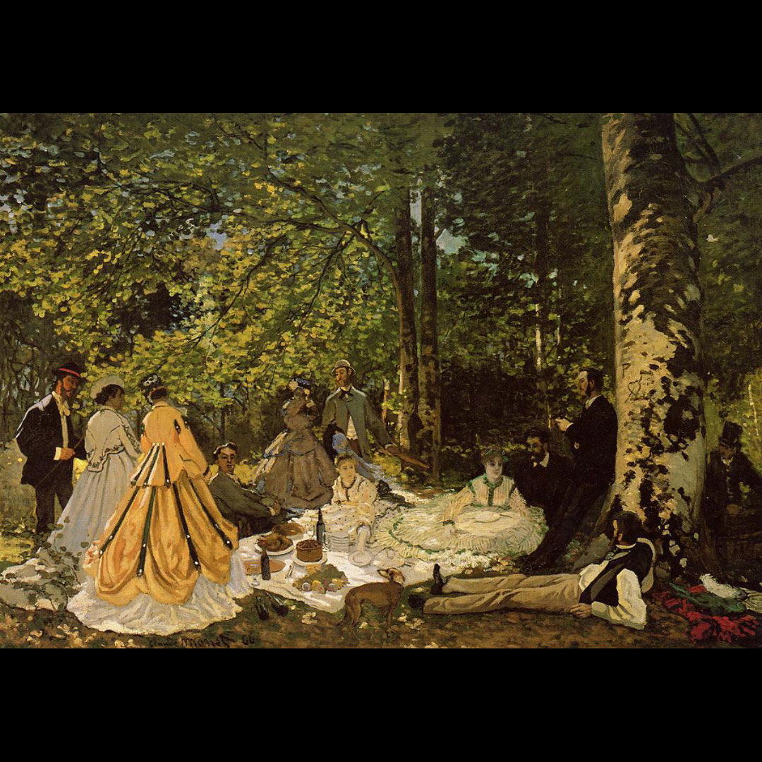 Claude Monet “Le Dejeuner sur L’Herbe”