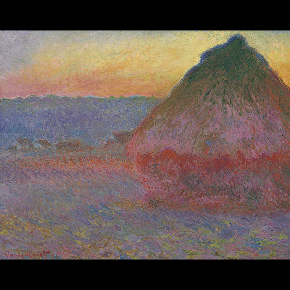 Claude Monet “Meule Haystack”