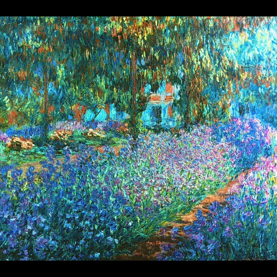 Claude Monet “Pathway of Flowers”