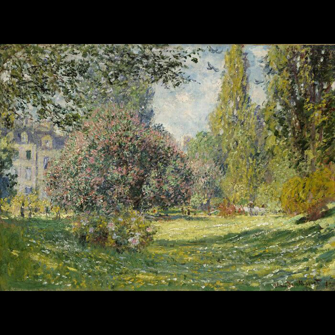 Claude Monet “The Parc Monceau”