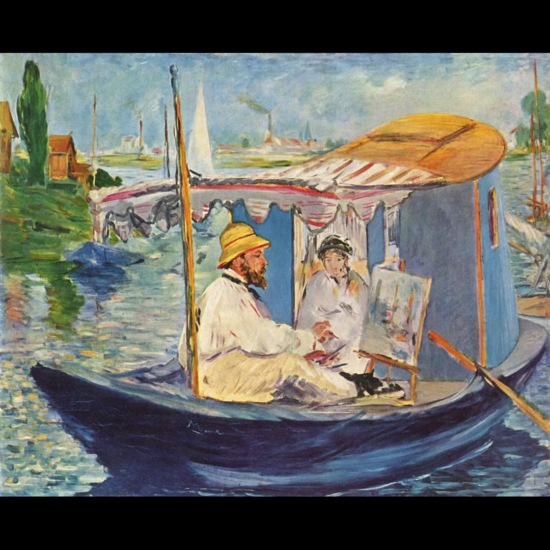 Edouard Manet “Claude Monet in Argenteuil”