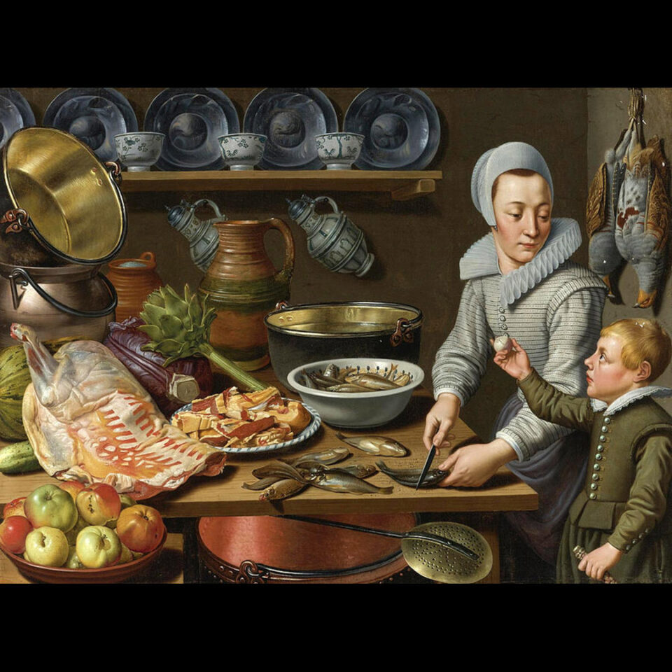 Floris van Schooten “Kitchen Scene”