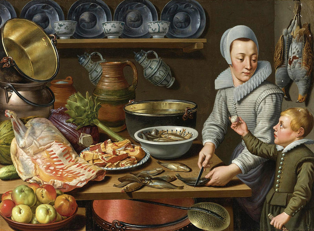 Floris van Schooten “Kitchen Scene”