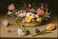 Flowers in Art History: Ambrosius Bosschaert “Flower Still Life”