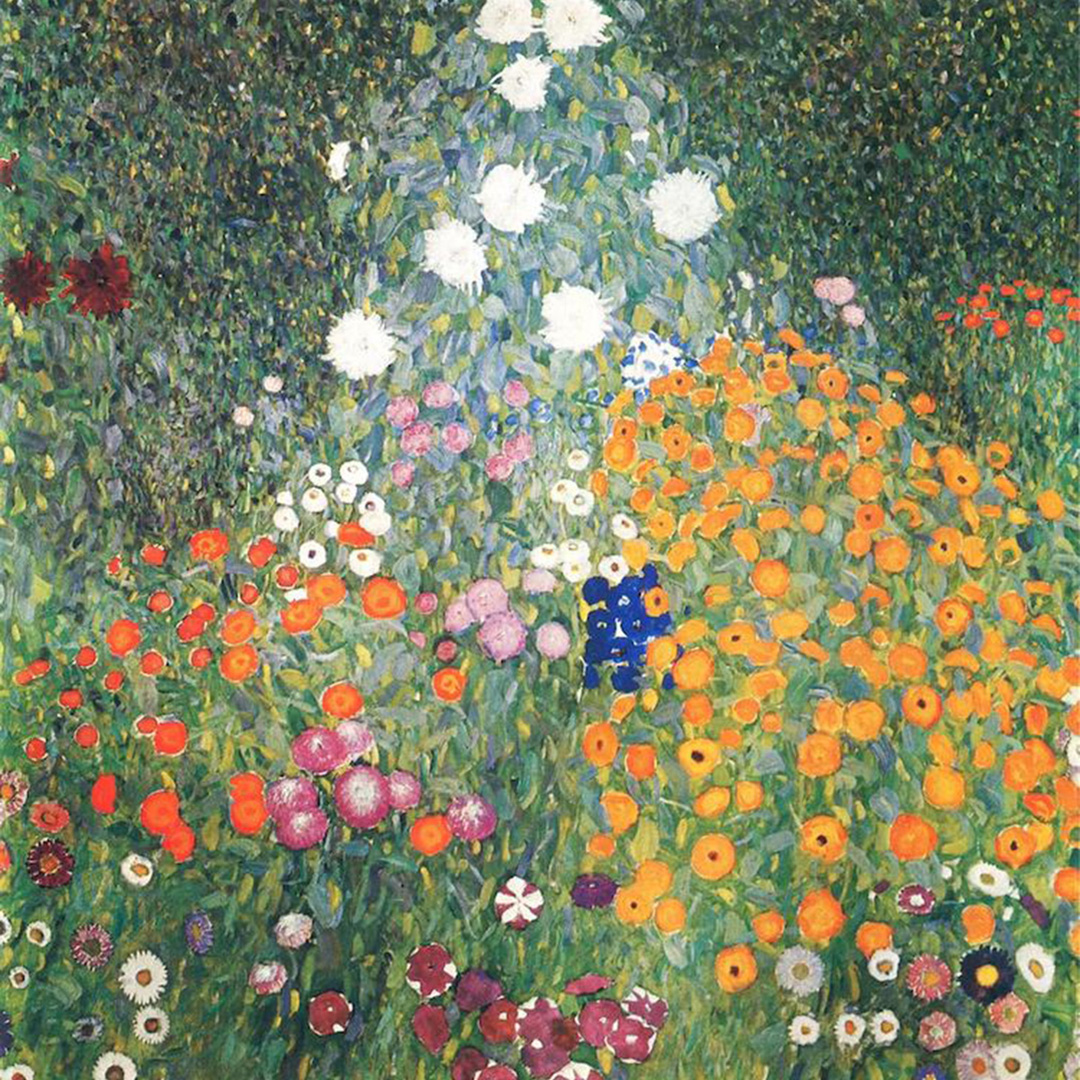 Gustav Klimt “Flower Garden”