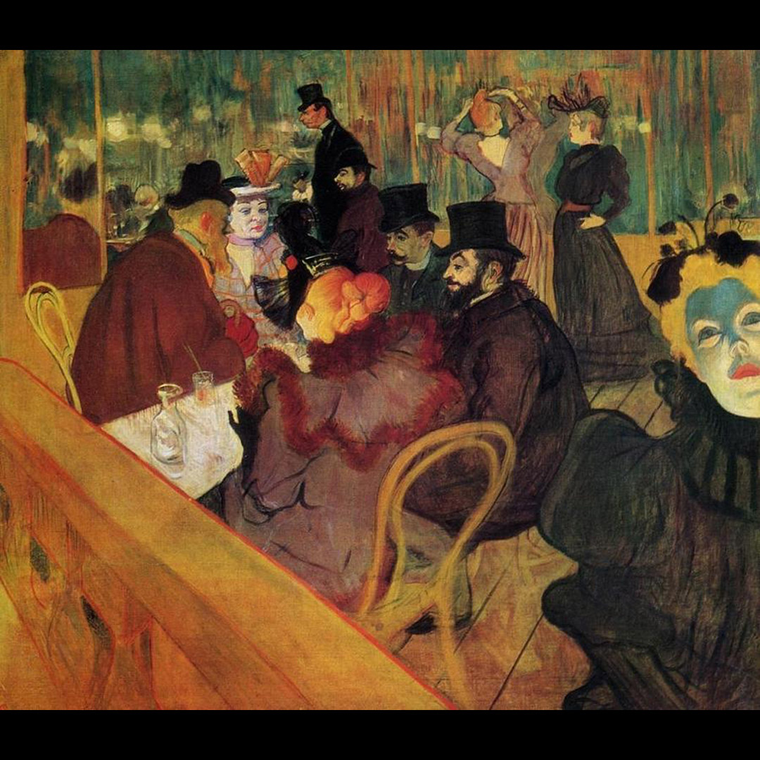 Henri Toulouse Lautrec “At the Moulin Rouge”