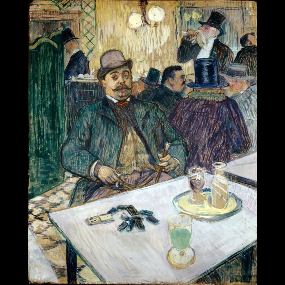 Henri Toulouse Lautrec “Monsieur Boileau at the Cafe”