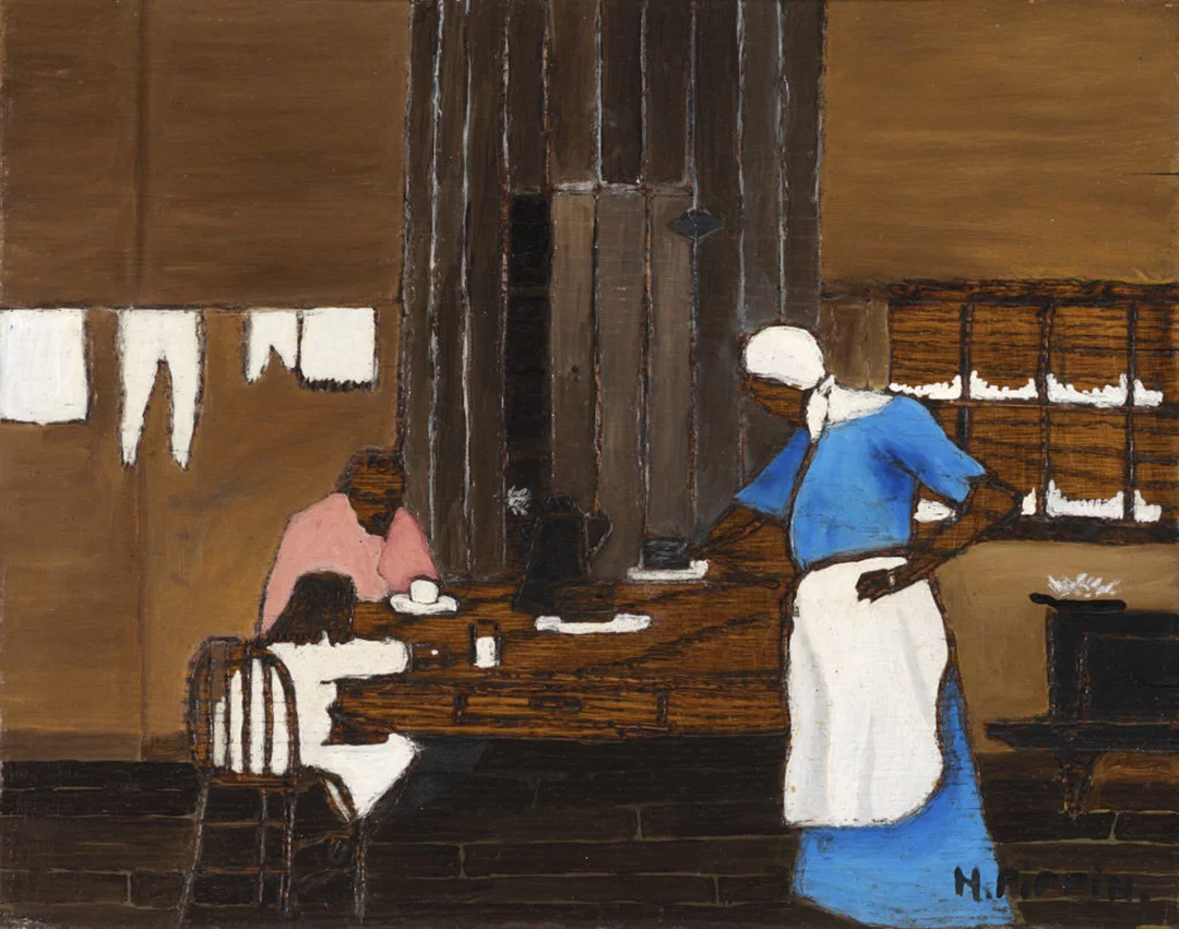 Cooking in Art History: Horace Pippin “Supper Time” 1940