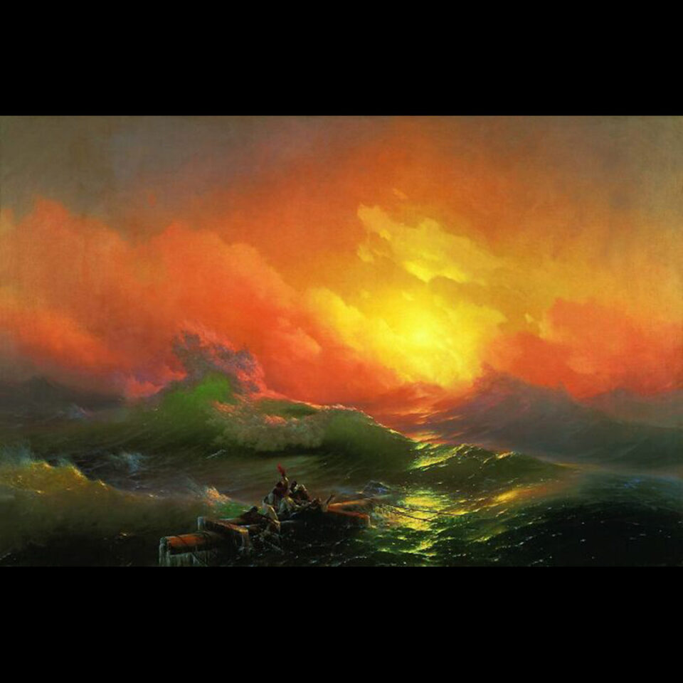 Ivan Aivazovsky “The Ninth Wave”