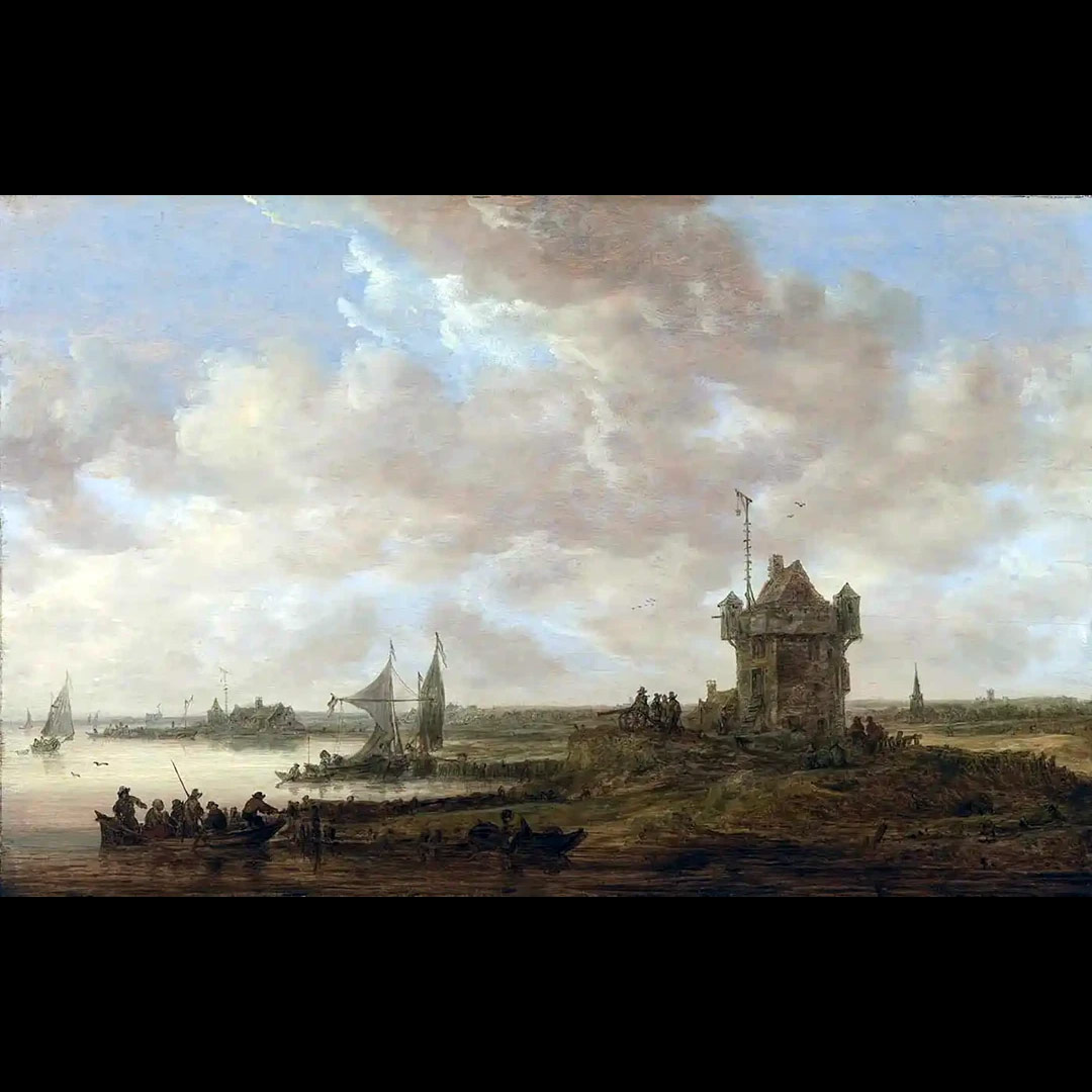 Jan van Goyen “Square Watch Tower”