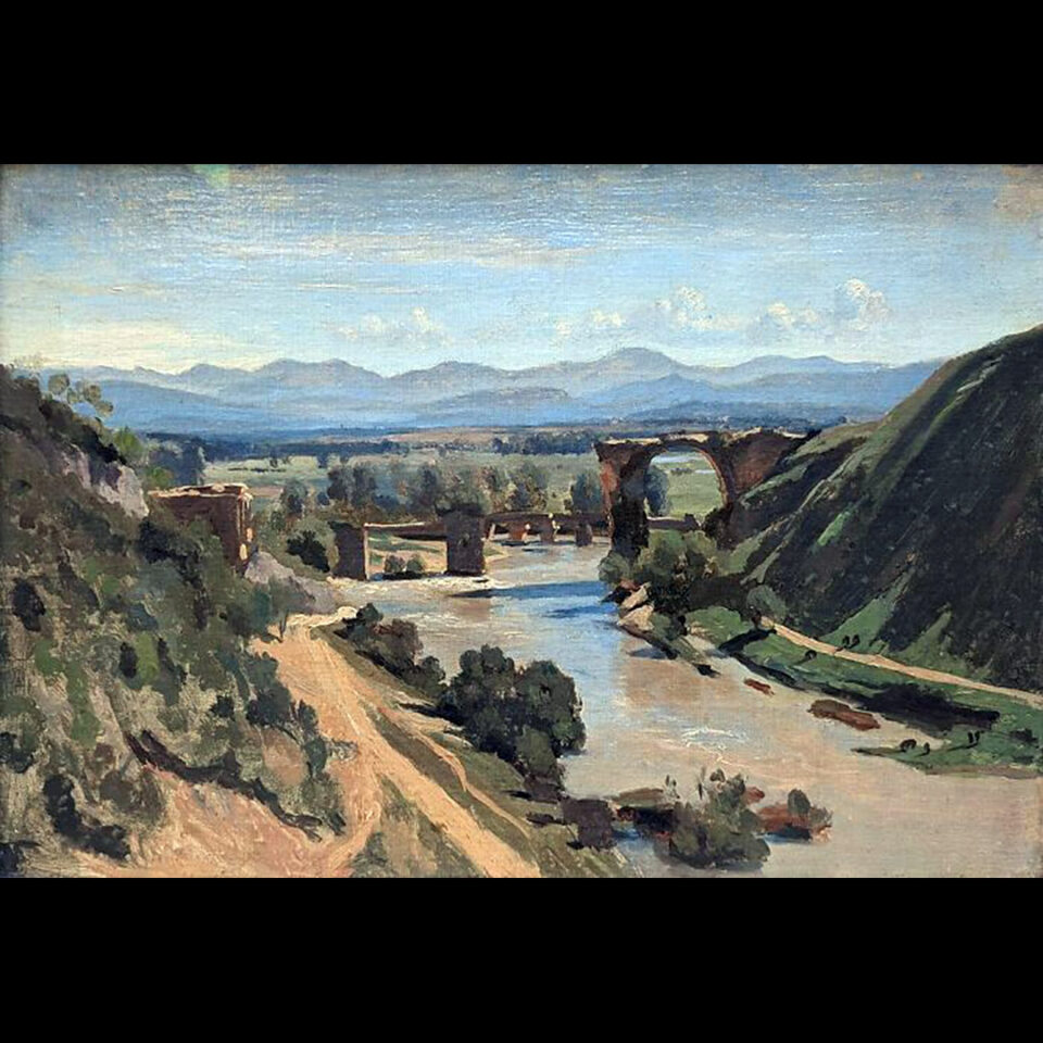 Jean Baptiste Camille Corot “The Bridge at Narni”