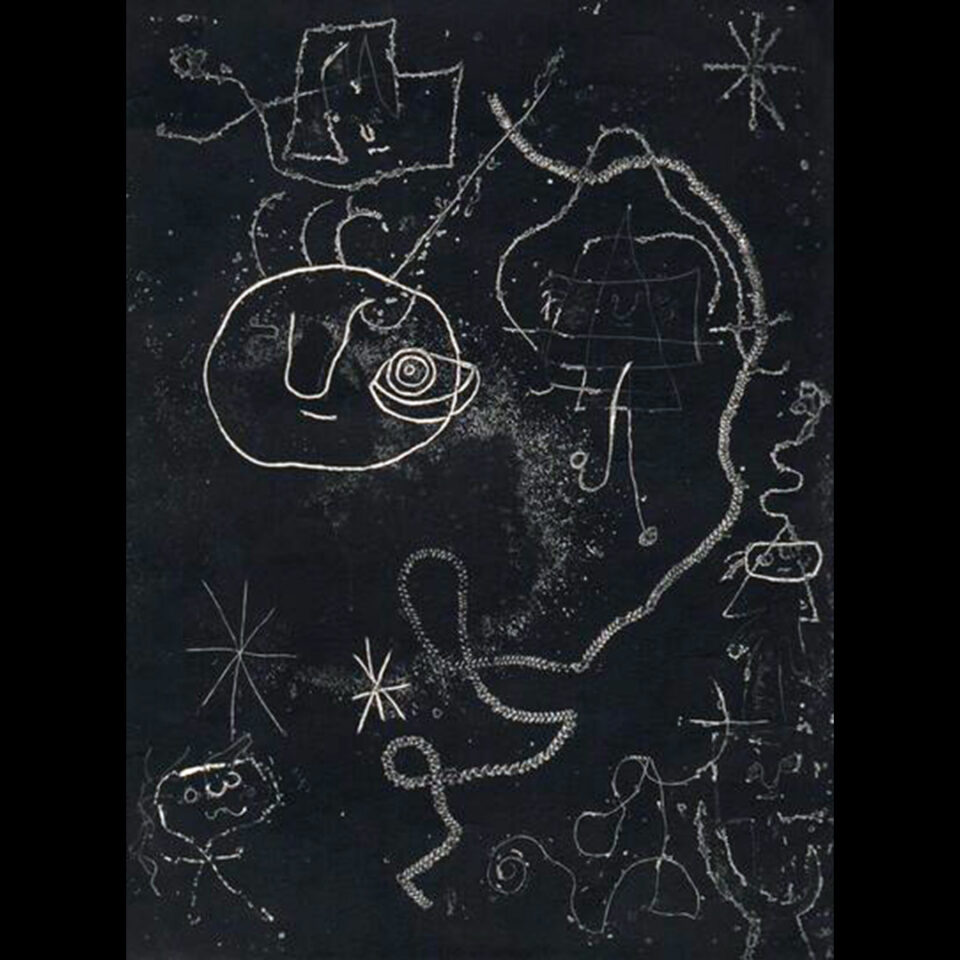 Joan Miro &ldquo;Petite Fille Sautant a la Corde Femmes&rdquo;