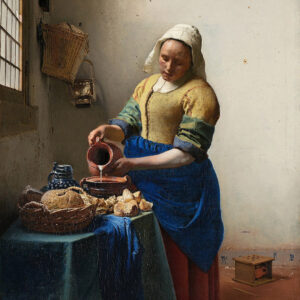 Johannes Vermeer “The Milkmaid”