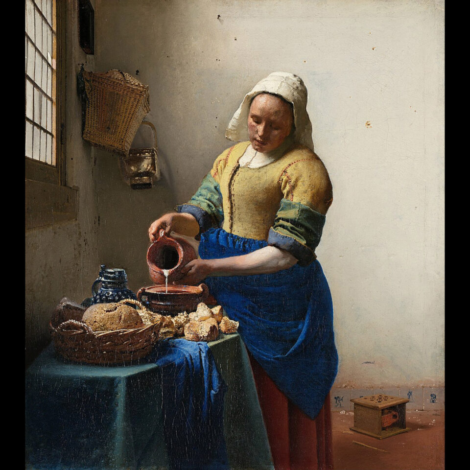 Johannes Vermeer “The Milkmaid”