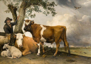 Farm Animals in Art History: Paulus Potter: “The Young Bull”