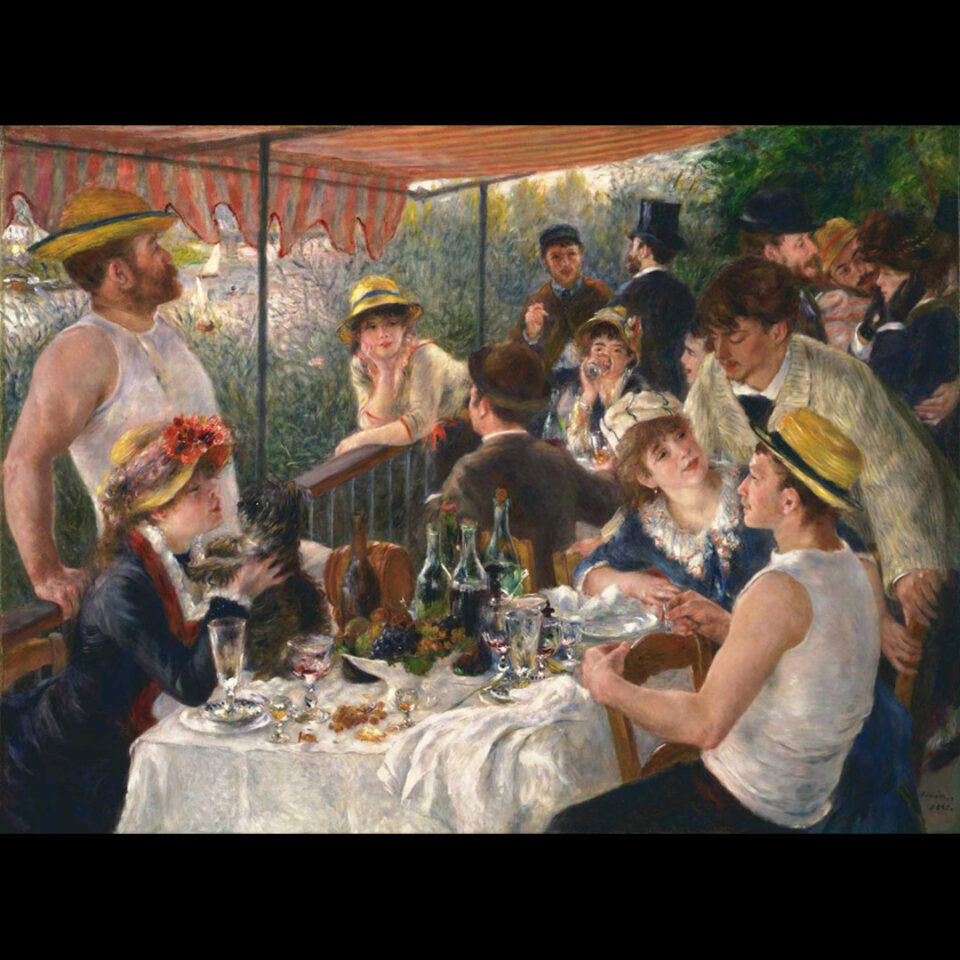 Pierre Auguste Renoir “Luncheon of the Boating Party”