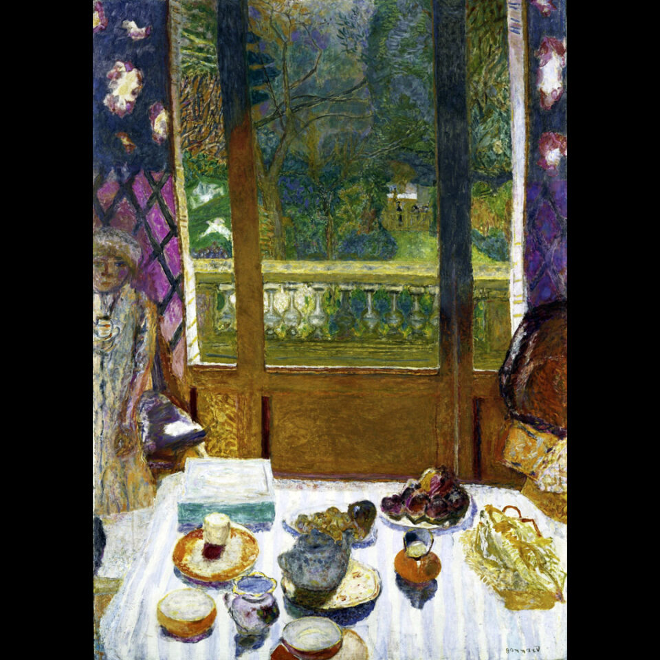 Pierre Bonnard “Dining Room Overlooking the Garden”