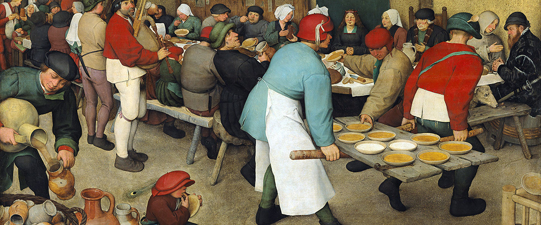 Cooking in Art History: Pieter Bruegel “Cooking Scene”
